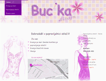 Tablet Screenshot of buckadizajn.com